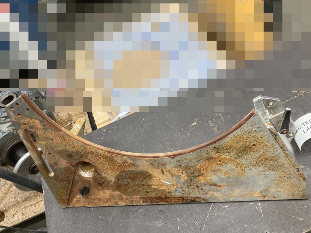 Fette P2000 Feeder fixing plate