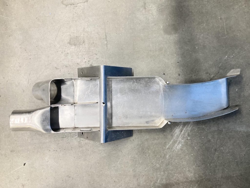 Fette P2000 Tablet chute / Tablet outlet