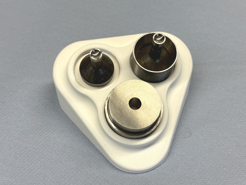 Korsch EK0 Werkzeugsatz Rund 10mm gewölbt Modifizierter Ball