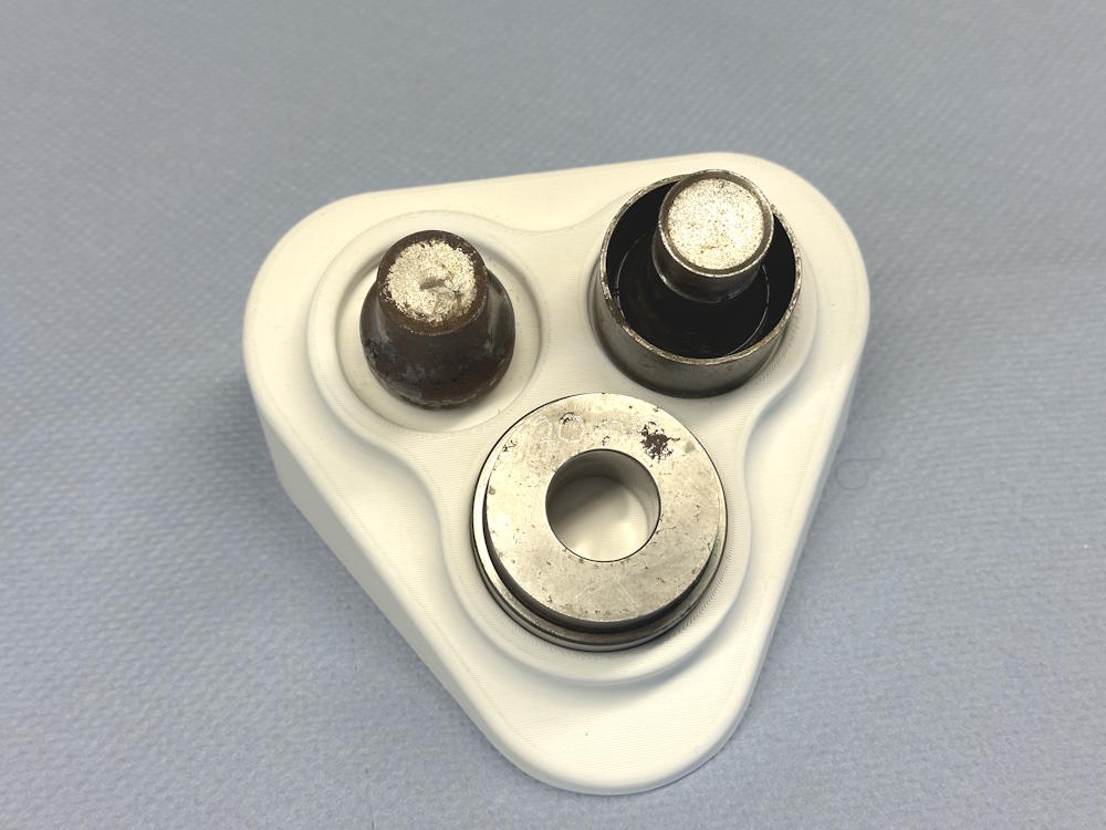 Korsch EK0 Werkzeugsatz Rund 20mm flach Facette