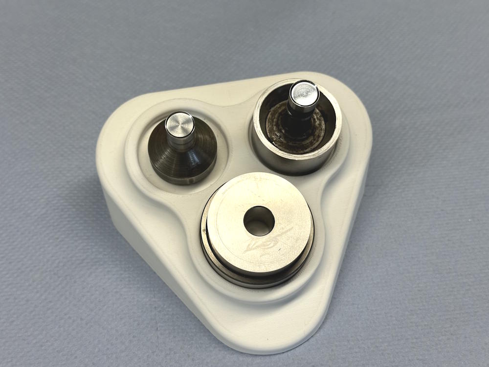 Korsch EK0 Werkzeugsatz Rund 12mm flach Facette