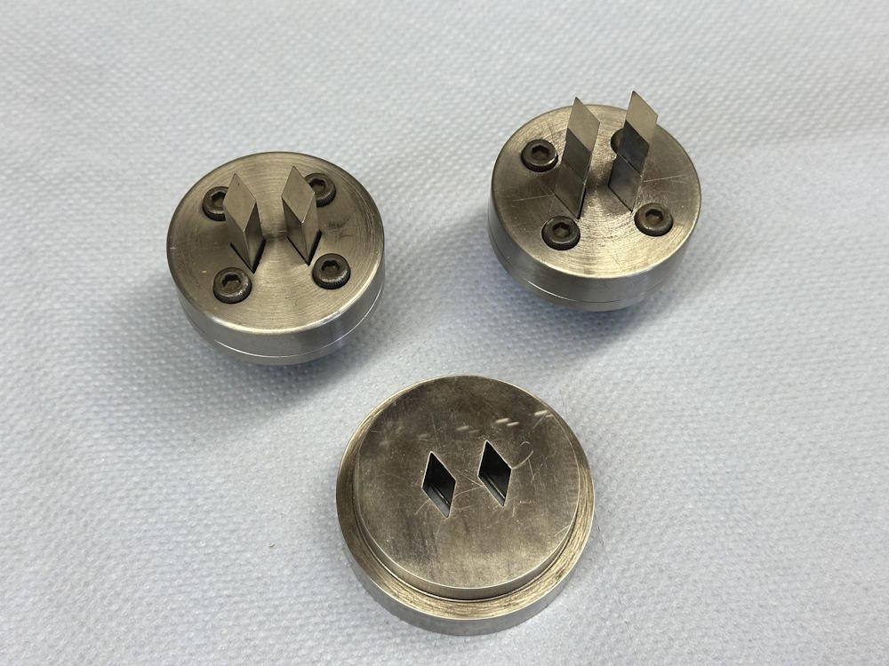 Korsch EK1 Werkzeugsatz Zweifach Raute 16,5x8mm Biplanar