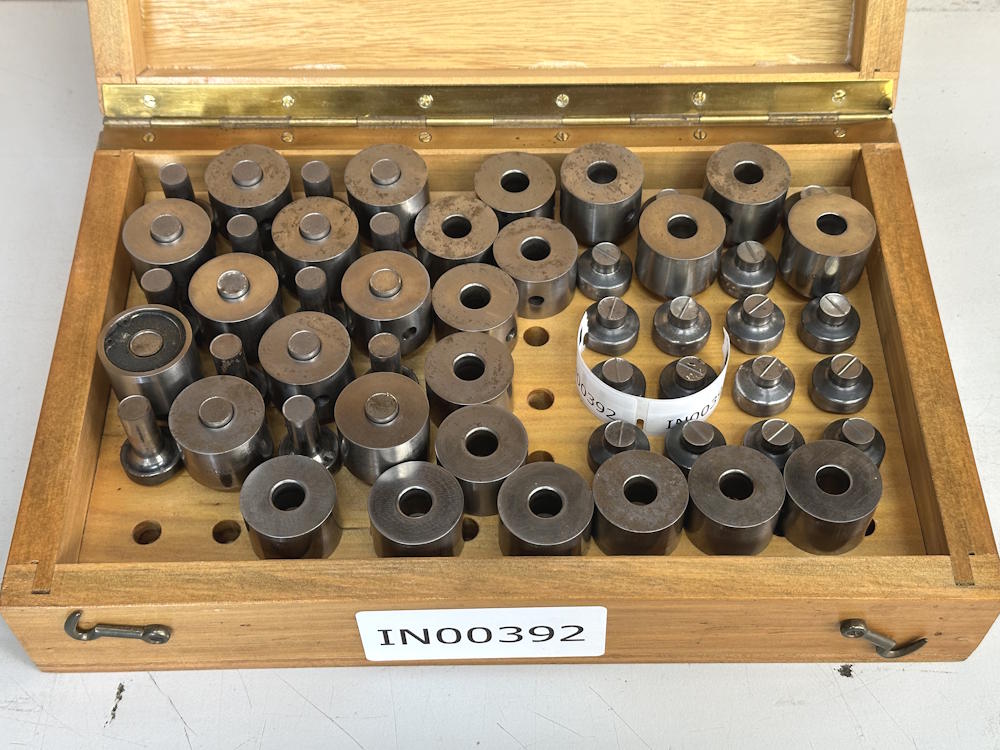 Fette P2 Matrizen + Stempeleinsätze Rund 12mm Flach Facette Bruchkerbe